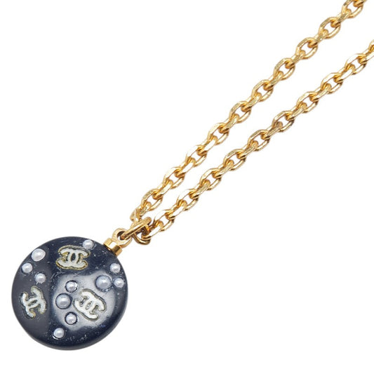 Coco Mark Necklace Plated Key