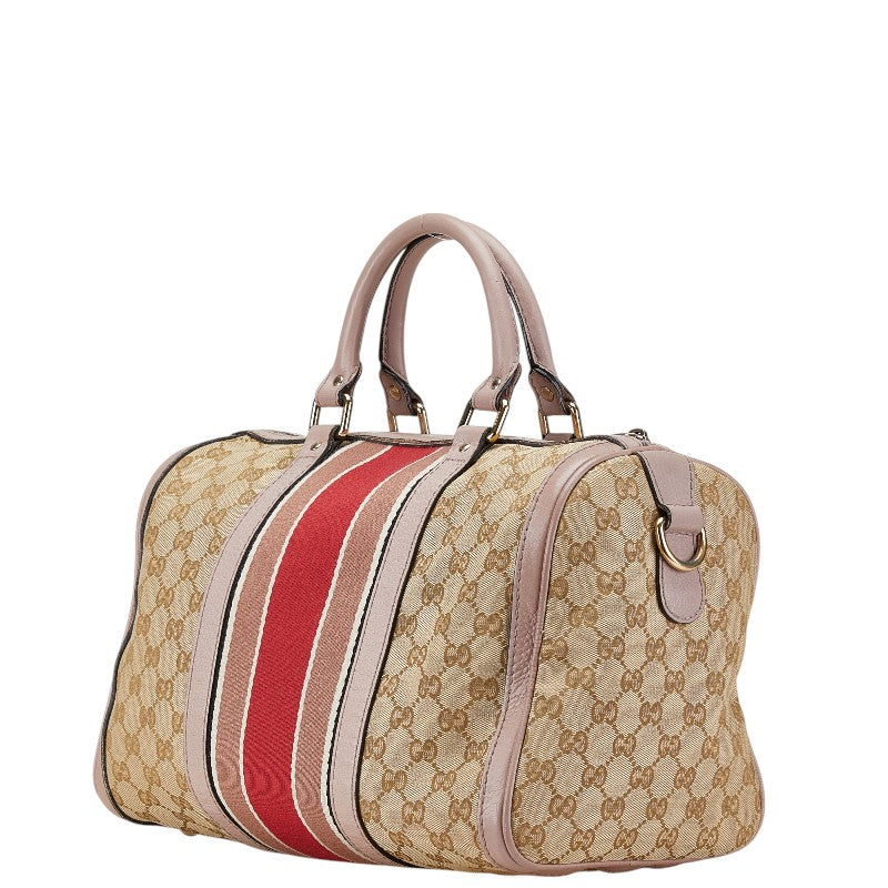 Gucci 2Way Shoulder Bag Canvas