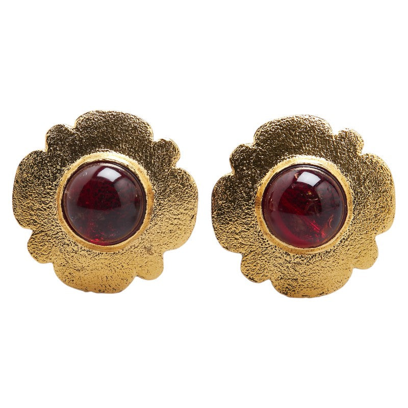 Chanel Flower Motif Earrings Jewelry
