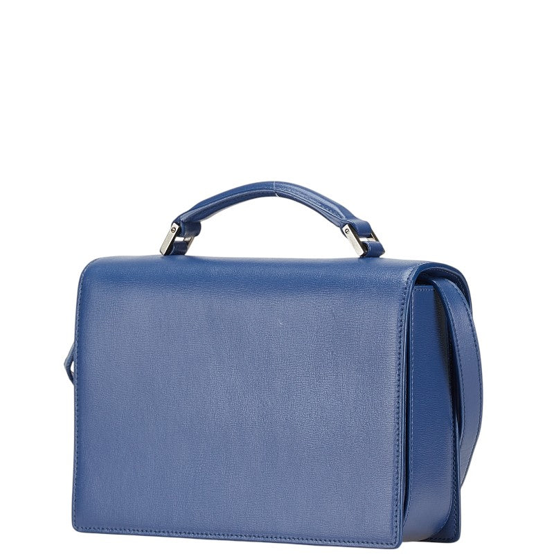 YSL Saint Laurent Belchasse 2Way Bag Leather Travel Bag