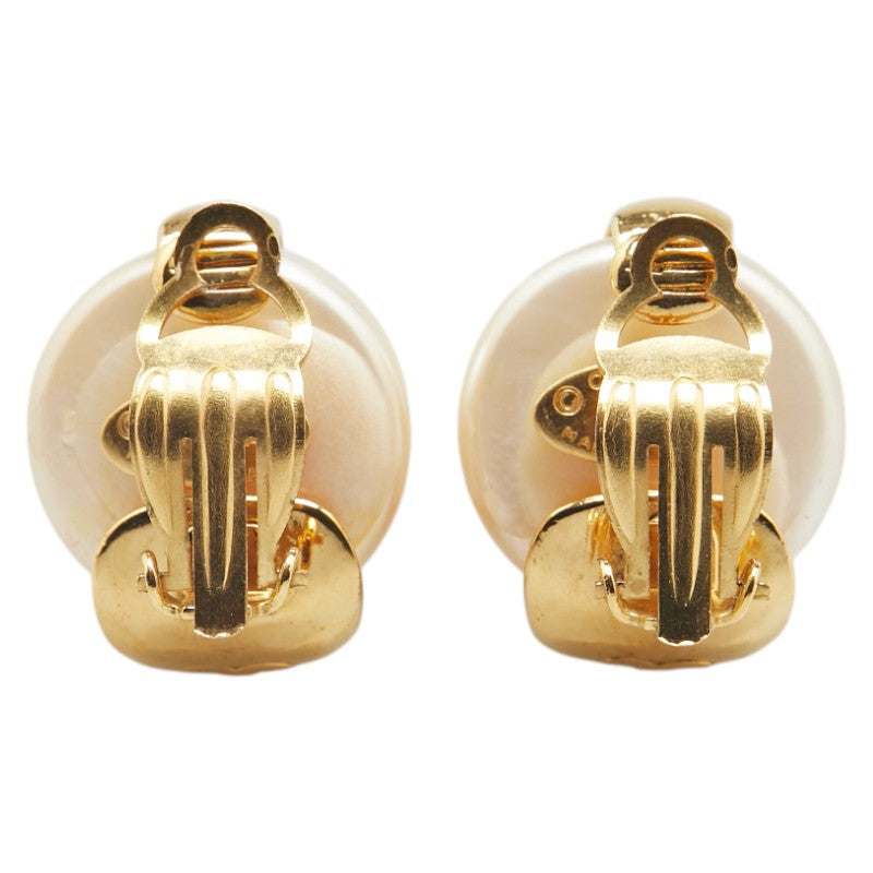 Coco Mark Earrings Jewelry Plated Faux