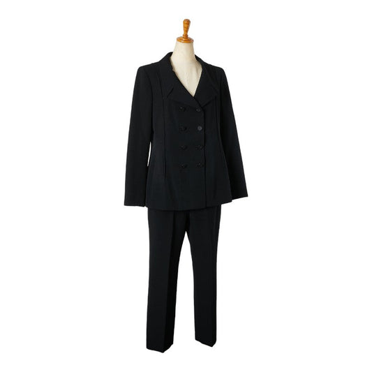 Chanel Coco Mark Button Wool Setup Apparel