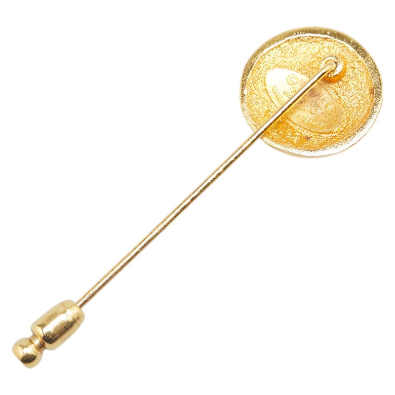 Chanel Gold Plated Brooch 23