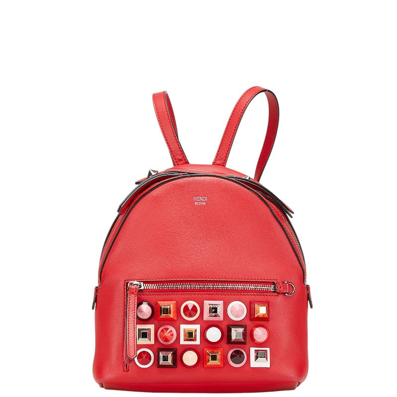 Fendi Studs Backpack Leather
