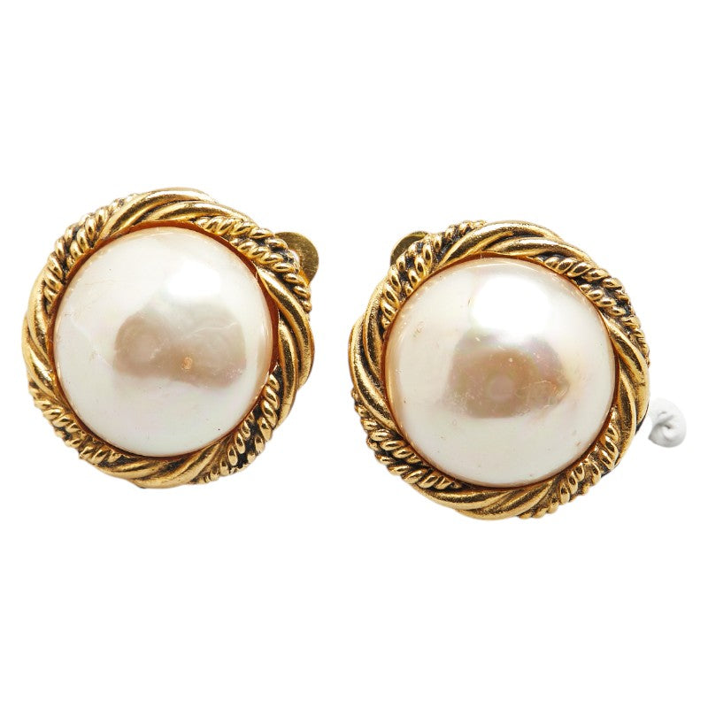 Pearl Plated Earrings Gold Jewelry