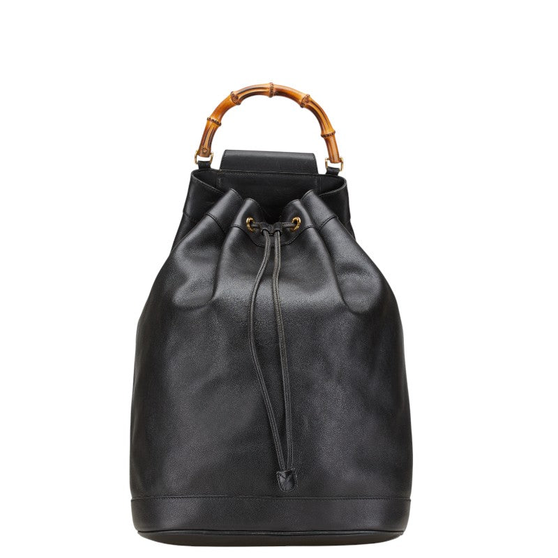 Gucci Bamboo Shoulder Bag Leather