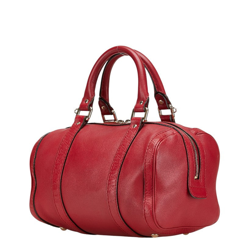 Gucci Micro ssima 2Way Bag Leather Travel Bag