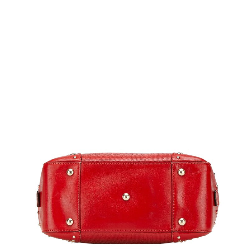 Gucci Embossed 2Way Bag Leather Travel Bag