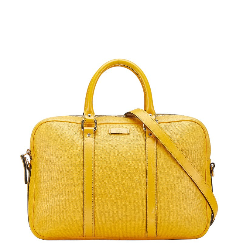 Gucci Diamante 2Way Bag Leather Travel Bag
