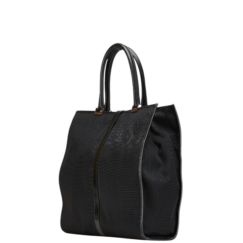 Gucci Jackie Line Tote Bag Leather Canvas