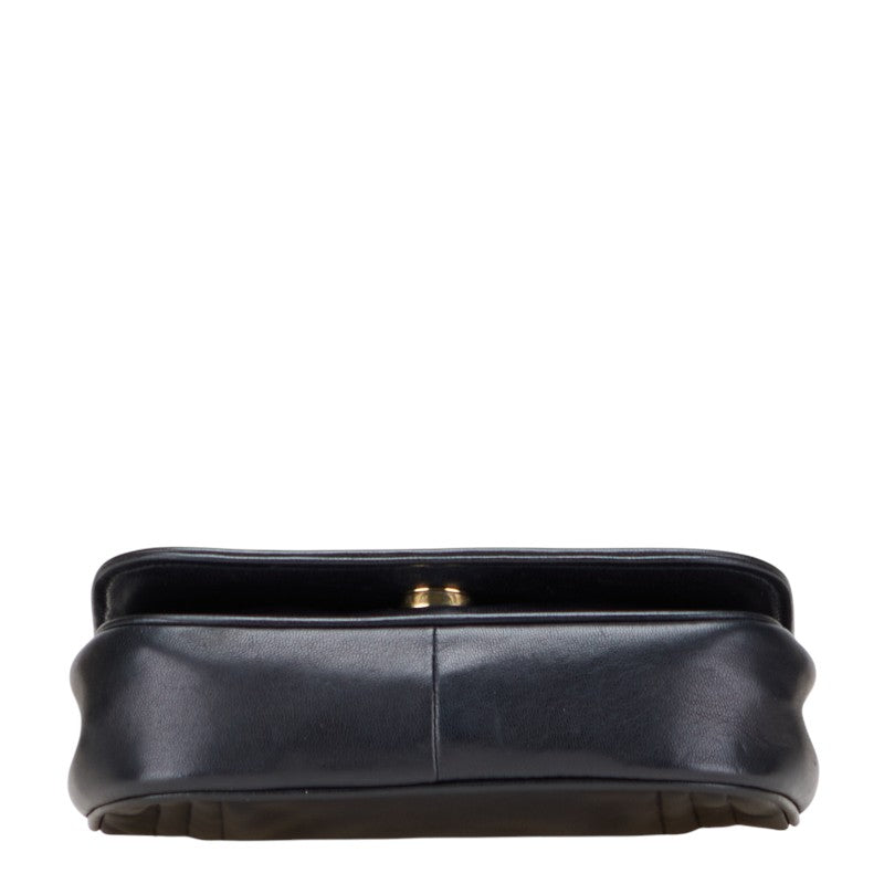 Coco Mark Lambskin Shoulder Bag Heritage
