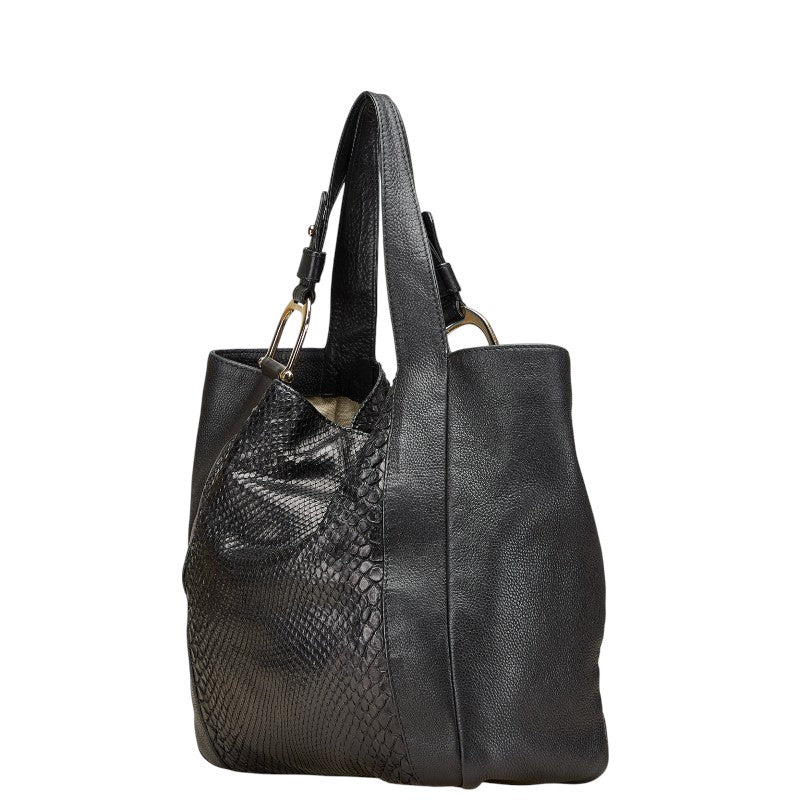 Gucci Python 2Way Bag Leather Travel Bag