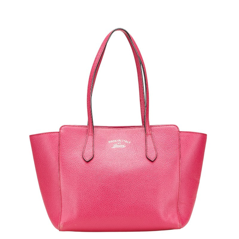 Gucci Swing Tote Bag Leather