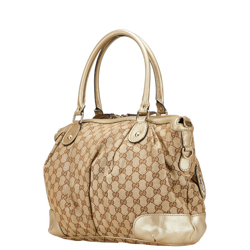 Gucci 2Way Bag Canvas Travel Bag Bag 26