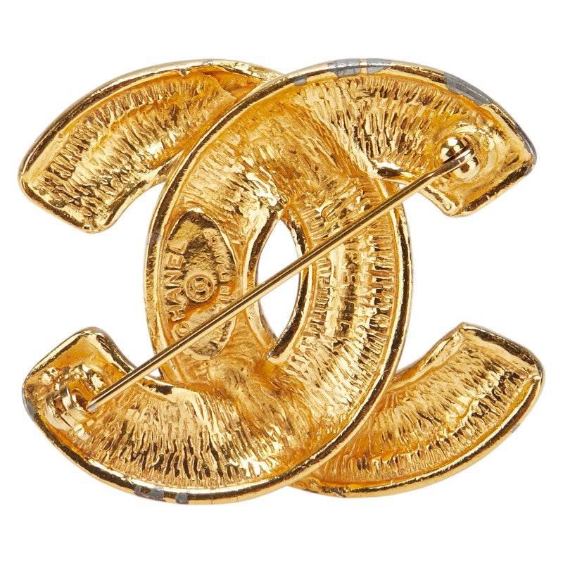 Coco Mark Matelasse Brooch Signature