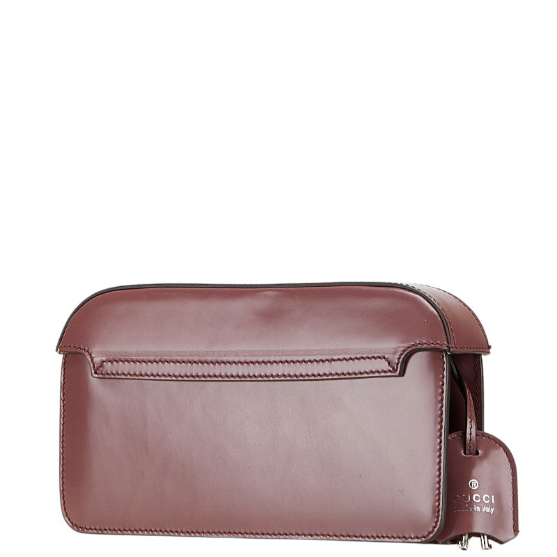 Gucci Lady Lock Clutch Bag Leather