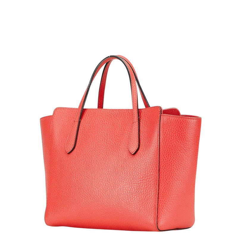 Gucci Children Swing Tote Bag Leather