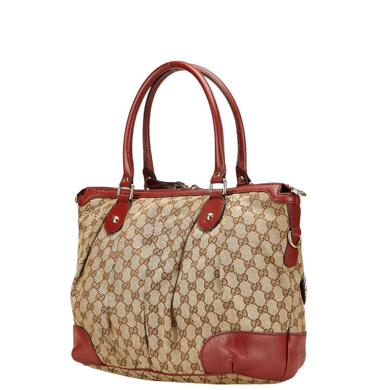 Gucci Diamante 2Way Bag Canvas Travel Bag