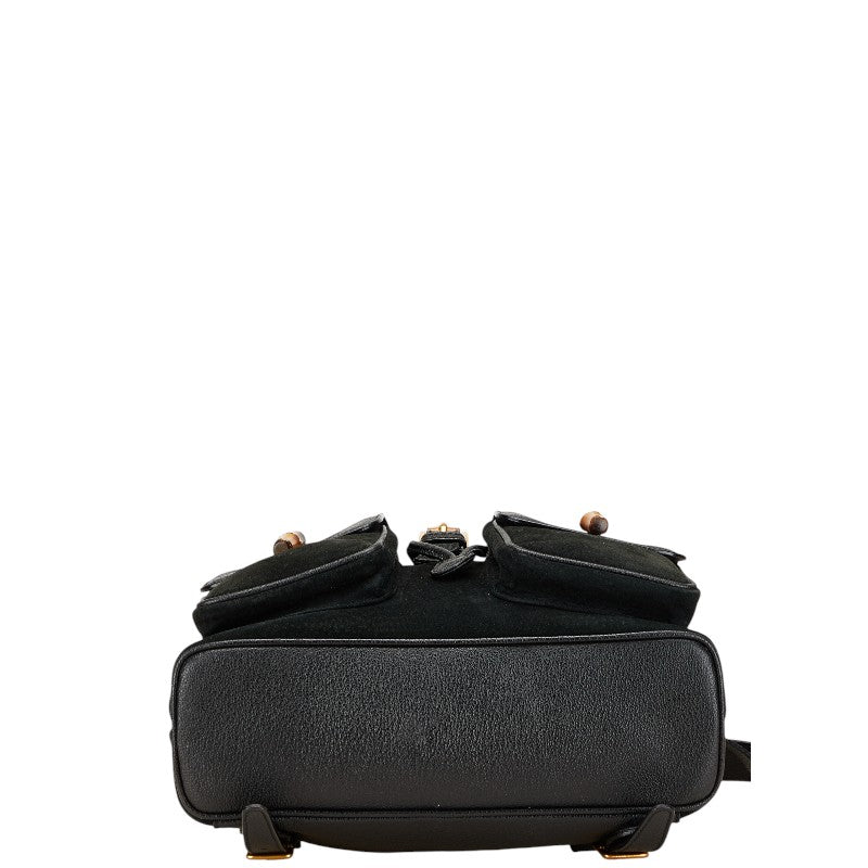 Gucci Bamboo Backpack Leather Backpack 23