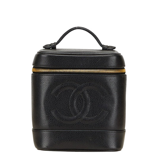 Chanel Coco Mark Caviar Vanity Bag