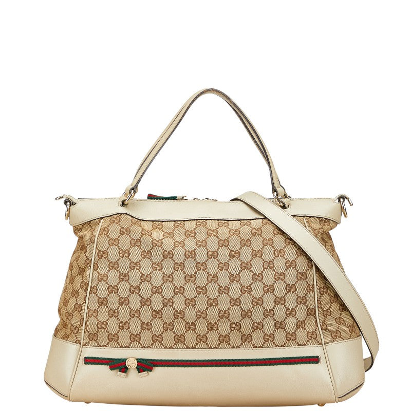 Gucci Mayfair 2Way Bag Canvas Travel Bag Bag 2