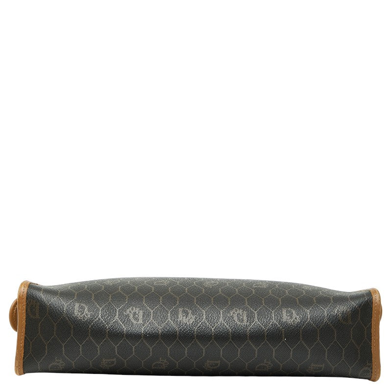 Dior Honeycomb Pvc Clutch Bag Leather