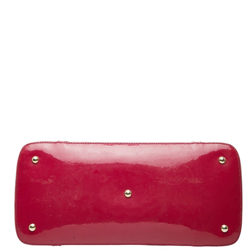 Gucci Microssima Patent Handbag Leather Travel Bag Handbag 1