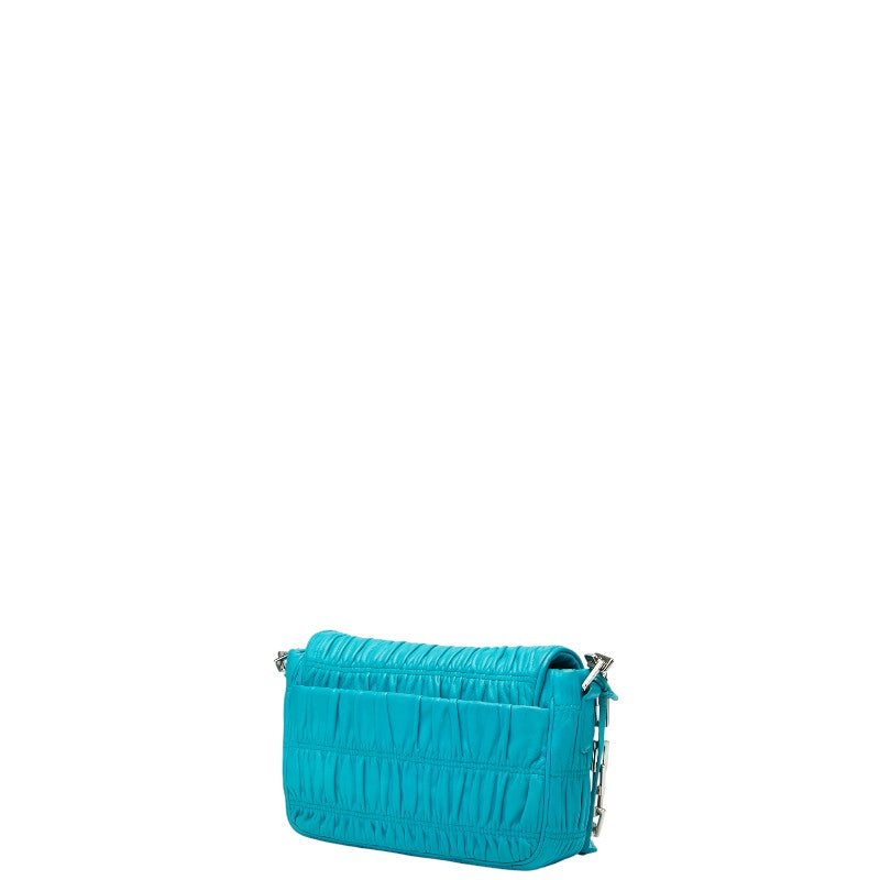 Prada Nappa Gaufre Shoulder Bag Leather