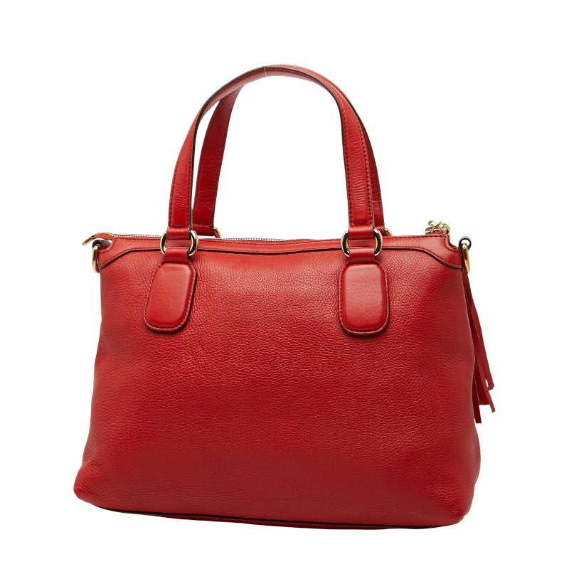 Gucci Soho 2Way Bag Leather Travel Bag Bag 5