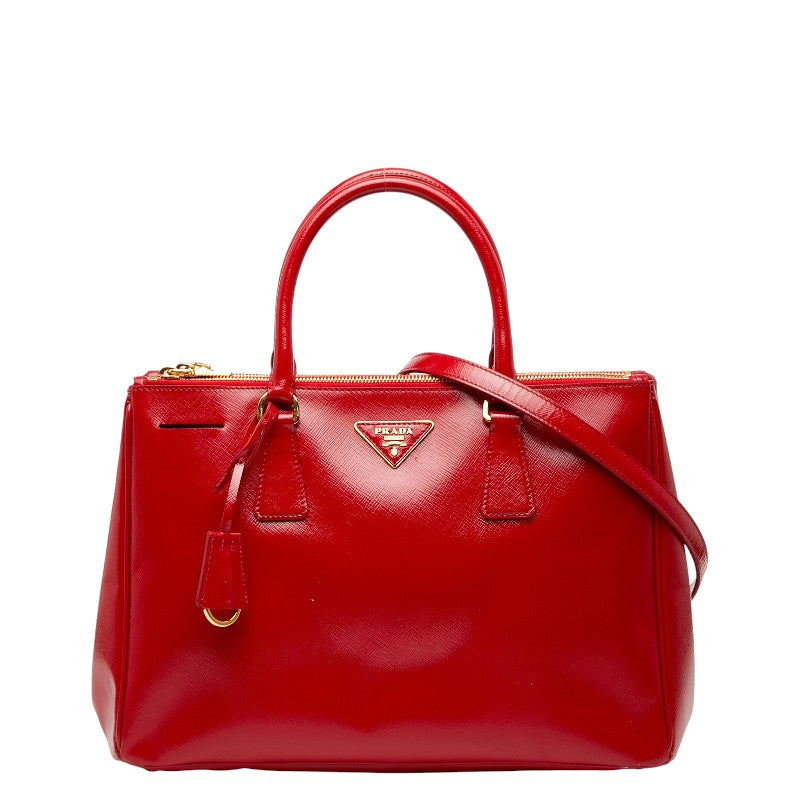 Prada Galleria 2Way Bag Leather Saffiano Travel Bag