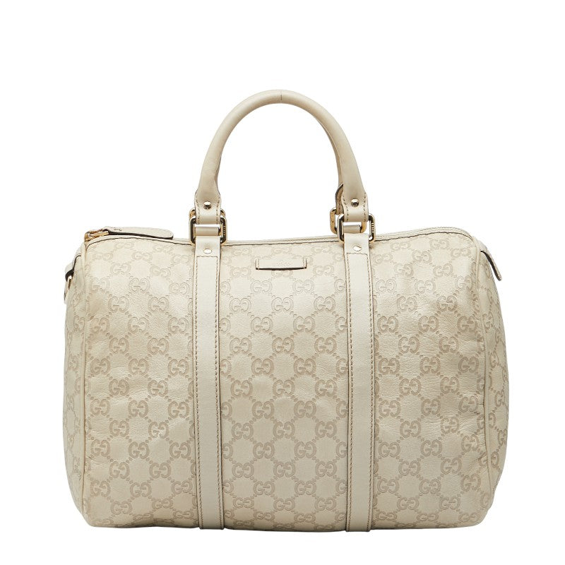 Gucci ssima Handbag Leather Travel Bag