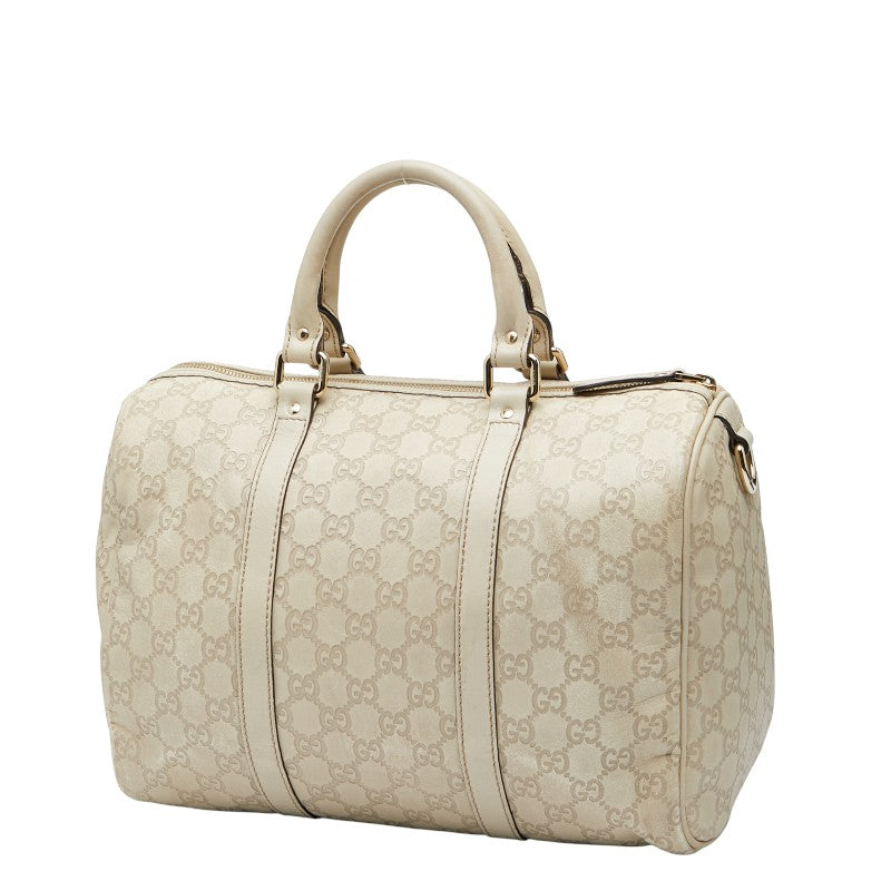 Gucci ssima Handbag Leather Travel Bag
