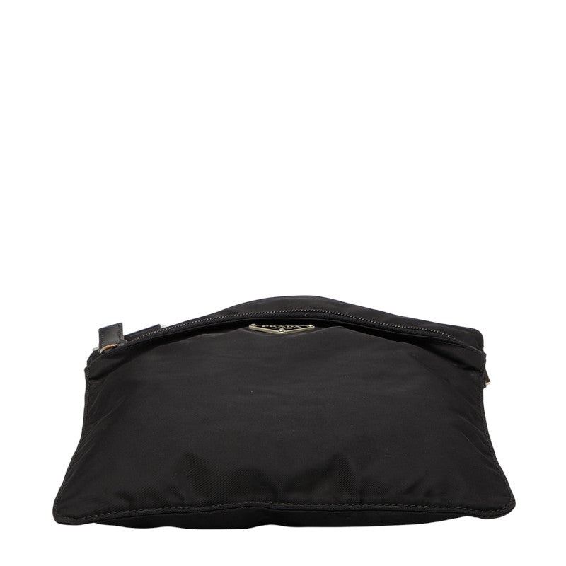 Prada Triangle Plate Shoulder Bag Nylon Logo Shoulder Bag 1