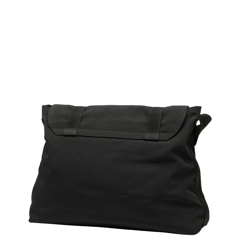 Gucci Messenger Bag Leather Nylon Travel Bag