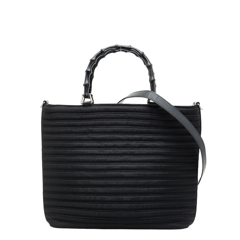 Gucci Bamboo 2Way Bag Nylon Travel Bag Bag 1