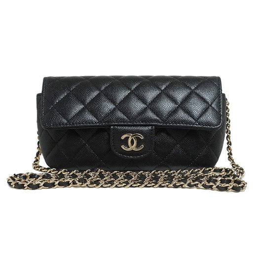 Chanel Line Shoulder Bag Diagonal Hanging Matelasse Chain