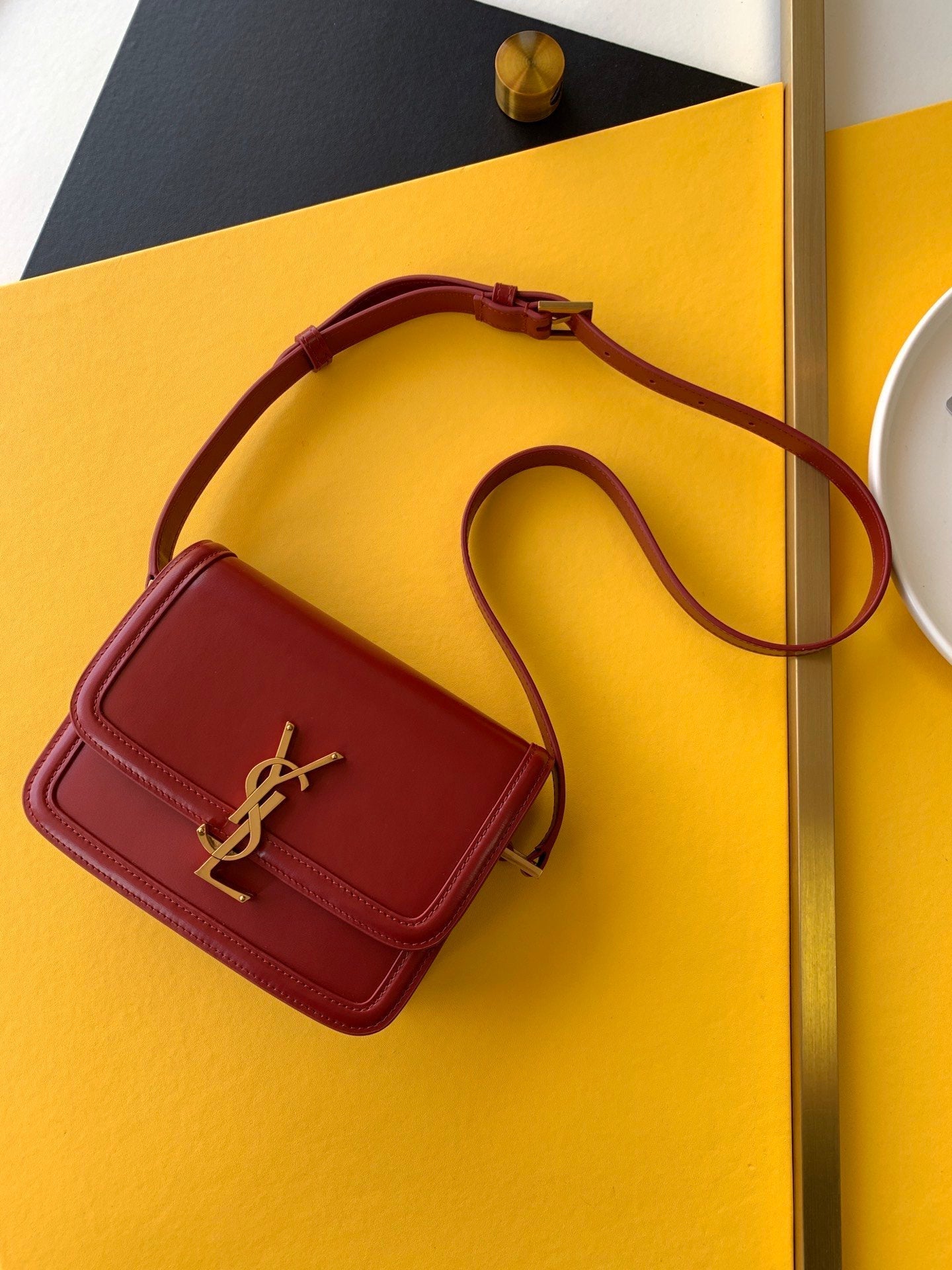 YSL Saint Laurent Solferino Handbag Satchel Bag 2