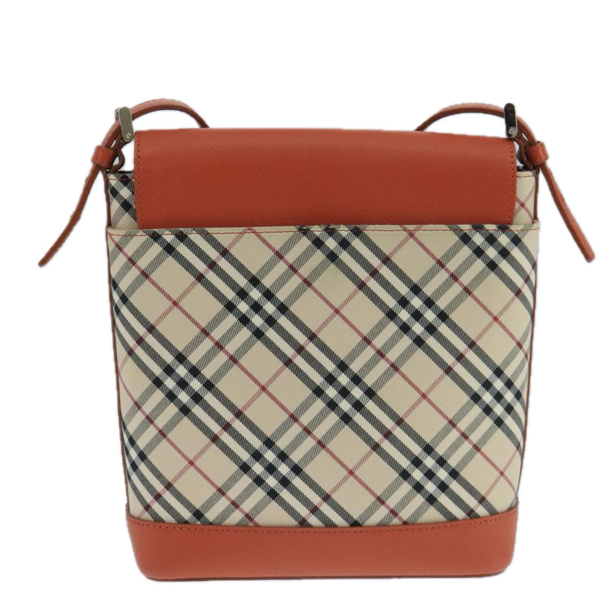 Burberry Nova Check Shoulder Bag Canvas Beige Shoulder Bag 159
