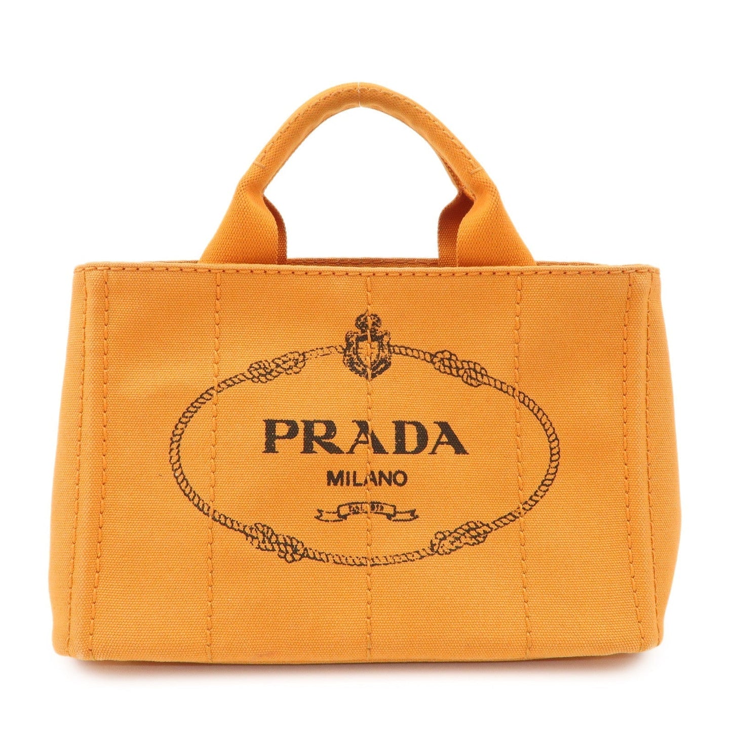 Tote Bag Canapa Hand Bag Canvas Orange Mini