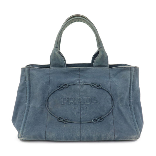 Tote Bag Canapa Hand Bag Canvas Blue Logo