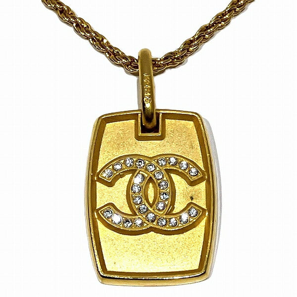 Coco Mark Necklace Logo Plate