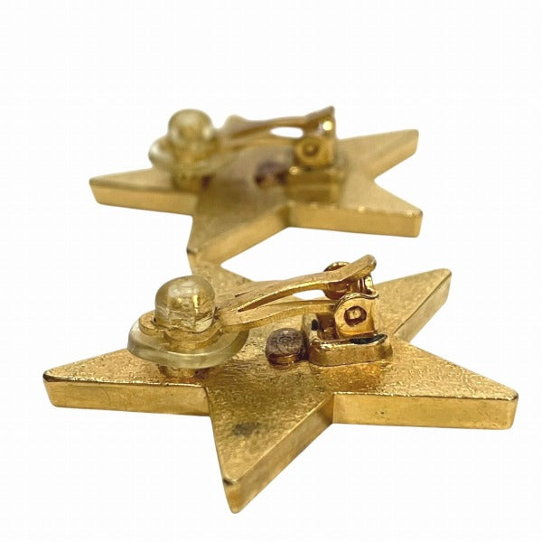Chanel Coco Mark Star Earrings Jewelry