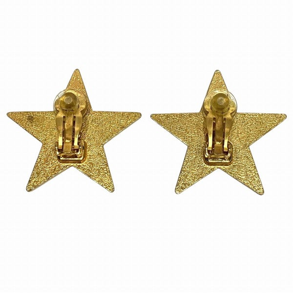 Chanel Coco Mark Star Earrings Jewelry