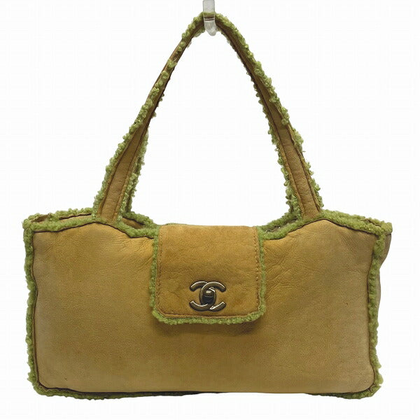 Coco Mark Shearling Bag