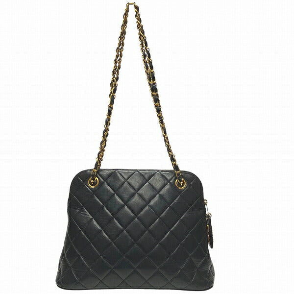 Matelasse Lambskin Shoulder Bag Signature Daily