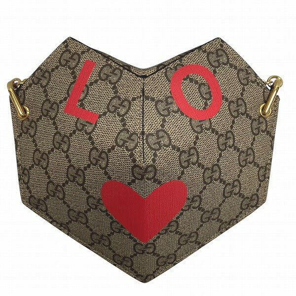 Gucci Heart Supreme Shoulder Bag Small