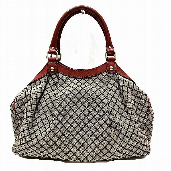 Gucci Diamante Handbag Canvas Travel Bag