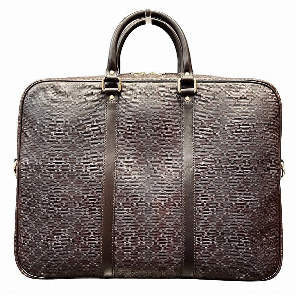 Gucci Diamante Business Bag Leather Travel Bag