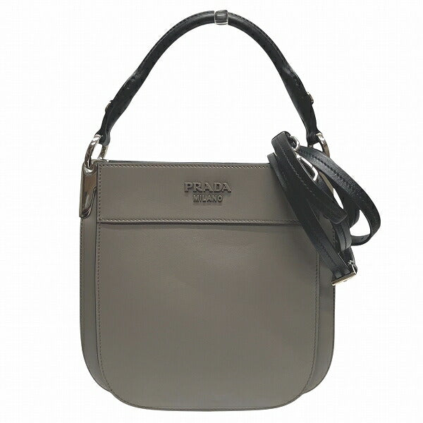 Prada Magitte City Calf 2Way Bag Leather Calf Leather Travel Bag