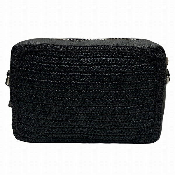 YSL Saint Laurent Lou Shoulder Bag Raffia